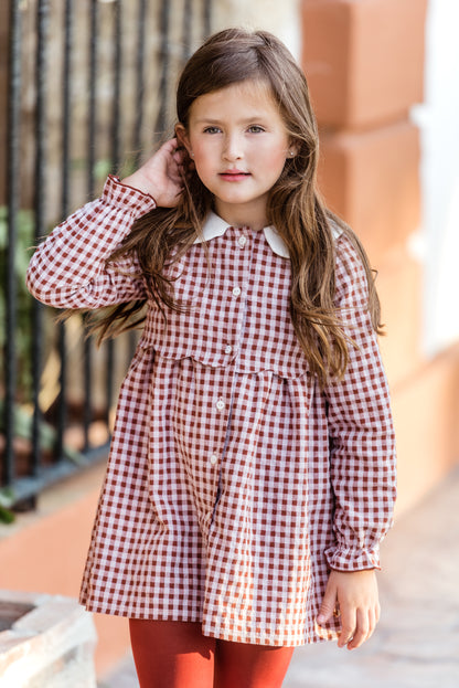 Vestido vichy Cherry