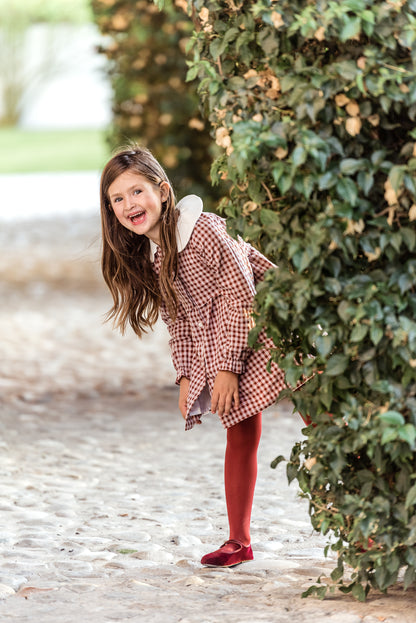 Vestido vichy Cherry