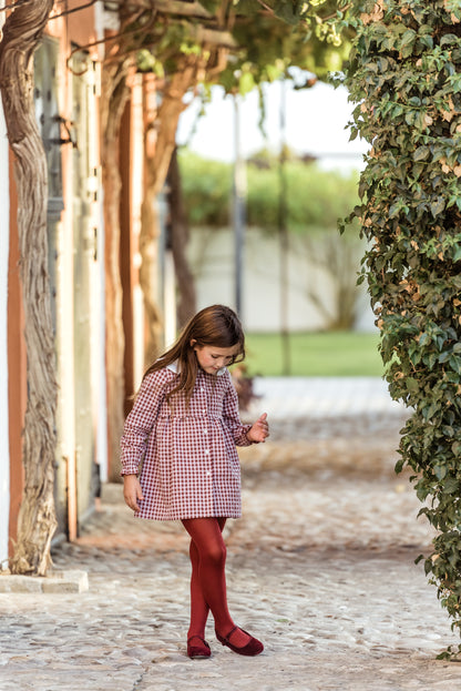 Vestido vichy Cherry