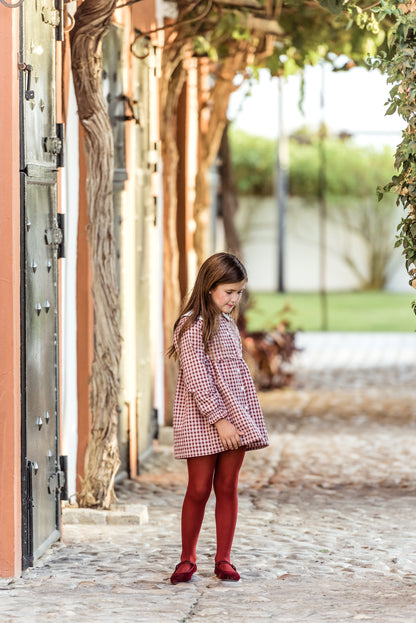 Vestido vichy Cherry